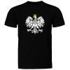 koszulka t-shirt patriotyczna z orłem polski czarna