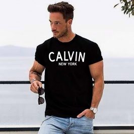 T-shirt męski koszulka Calvin New York jak klein