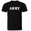 męska koszulka wojskowa army militarna czarna