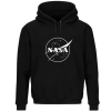 Bluza NASA męska z kapturem czarna