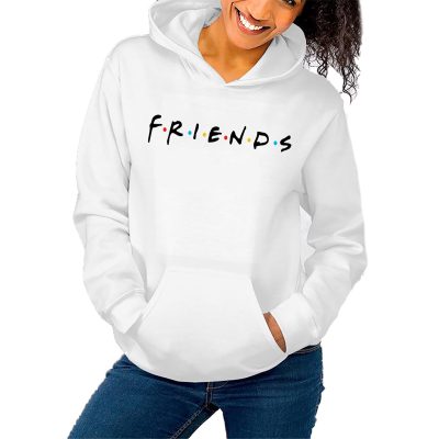 FRIENDS – Modna bluza damska z kapturem – Przyjaciele Wys. Jakość