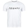 męska koszulka t-shirt friends przyjaciele biała