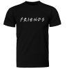 Friends - Modna koszulka męska - t-shirt z nadrukiem Przyjaciele