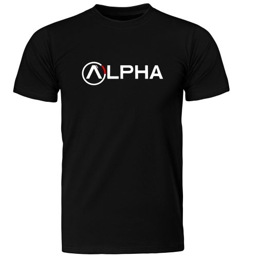 męska koszulka alpha t-shirt industries czarna