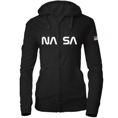 NASA – bluza damska rozpinana z kapturem