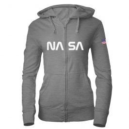 NASA – bluza damska rozpinana z kapturem