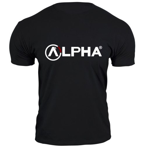 koszulka alpha męska czarna polish alpha industries