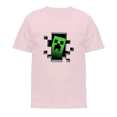 Koszulka minecraft – creeper – Koszulki dla dzieci