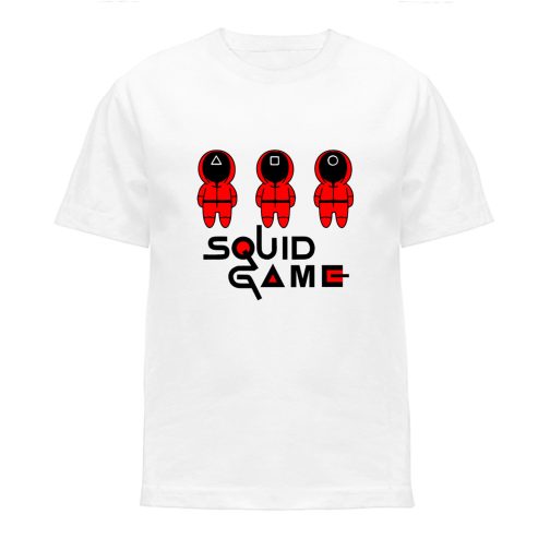 koszulka Squid Game dla dzieci biała