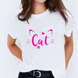Koszulka z kotem damska – Cat