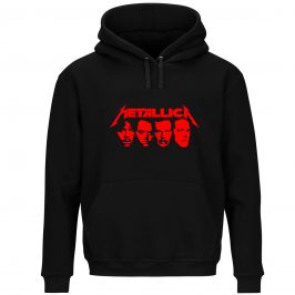Bluza Metallica męska z kapturem – Red Faces