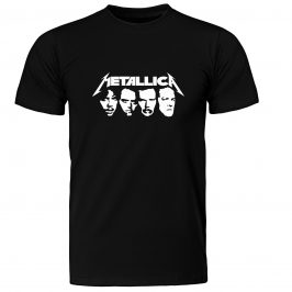 Koszulka Metallica męska – four Faces