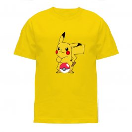 Koszulka Pikachu dla dzieci – Wys. Jakość Premium