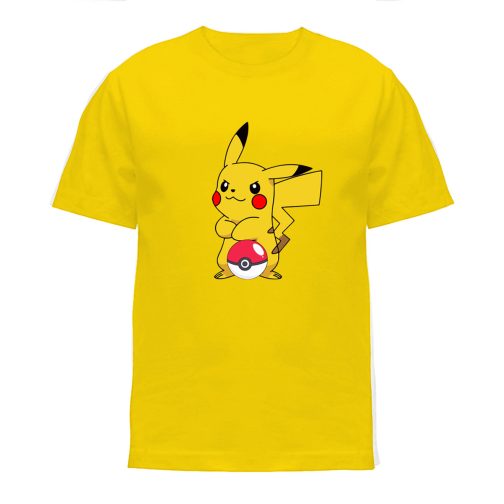 koszulka pikachu dla dzieci damska t-shirt żółta
