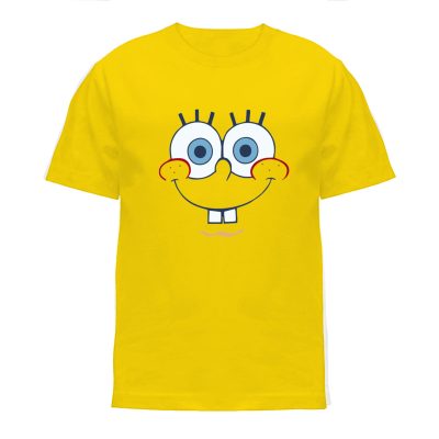 Zabawna koszulka Spongebob dla dzieci – z dużym Uśmiechem