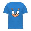 Koszulka Sonic dla dzieci z krótkim rękawem niebieska