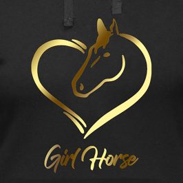 Bluza z koniem dla dzieci – bluza z kapturem rozpinana HIT