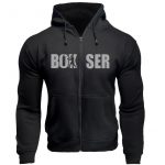 BOKSER - Oryginalna bluza bokserska męska - rozpinana