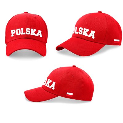 Czapka z daszkiem patriotyczna – czapka kibica – POLSKA