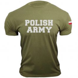 Koszulka Wojskowa – Patriotyczna Polisch Army 100% Bawełny