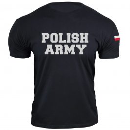 Koszulka Wojskowa – Patriotyczna Polisch Army 100% Bawełny