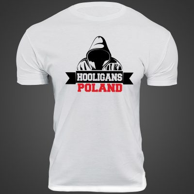 Koszulka Hooligans Poland – 100% Bawełna