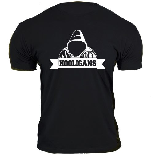 koszulka hooligans t-shirt czarna
