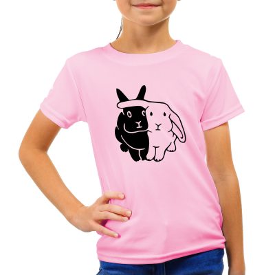 Koszulka z królikiem dla dziewczynki