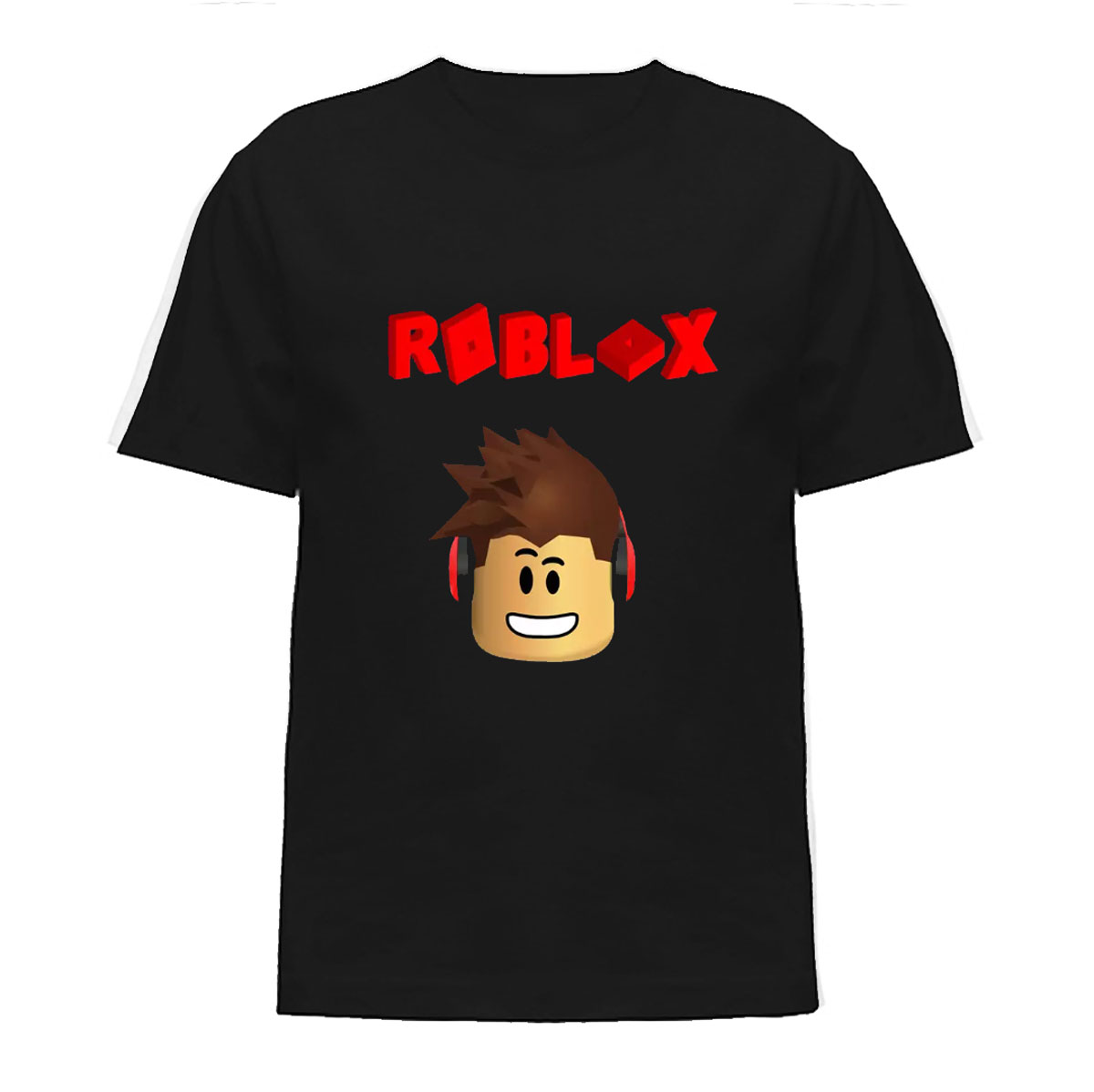 koszulka roblox dla dzieci dla chłopca dziewczynki t-shirt czarna