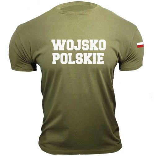koszulka wojsko polskie koszulka wojskowa khaki zielona męska