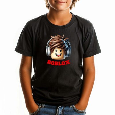Koszulka Roblox dla dzieci – Bawełna 100%