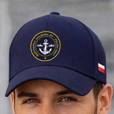 Czapka Marynarki Wojennej RP – czapka marynarska z daszkiem Polish Navy