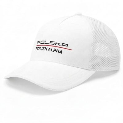 Czapka z daszkiem Polska – Polish Alpha – biała