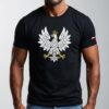Koszulka z Orłem Polski - Duży Orzeł PL - Czarna 4 Koszulka z orłem polski - duży orzeł, koszulka męska czarna, koszulka patriotyczna